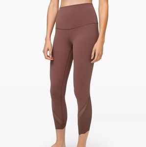 Lululemon Wunder Under Crop High Rise Roll Down Scallop Full-On Luxtreme 23